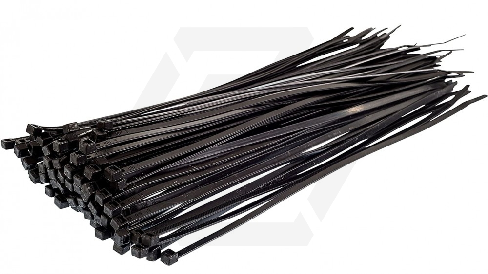 ZO Ghillie Crafting Cable Ties (Black) - Main Image © Copyright Zero One Airsoft