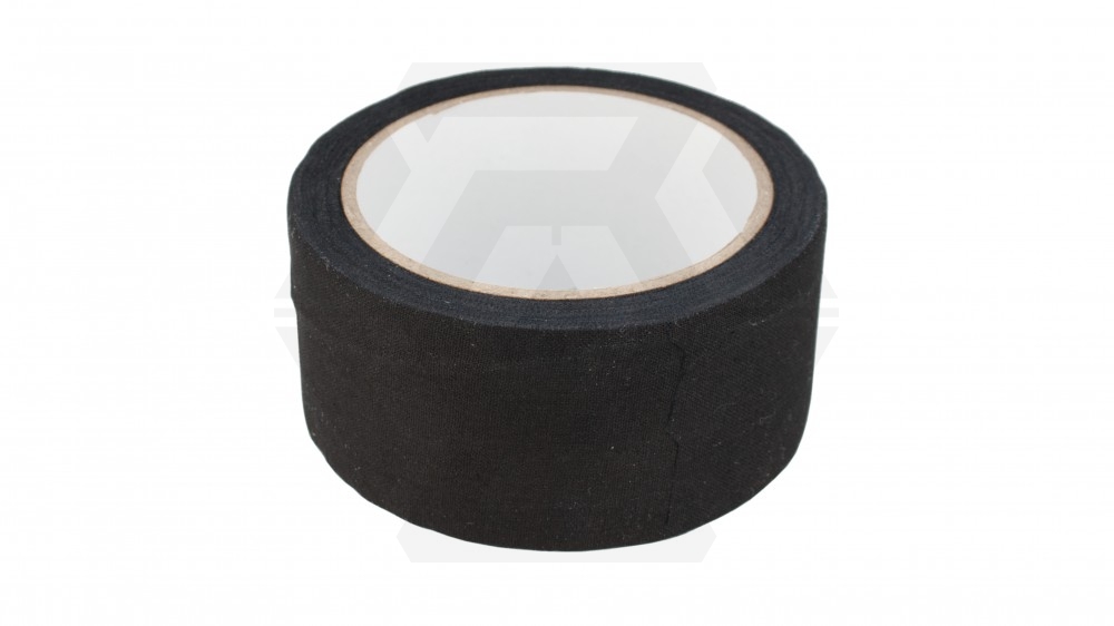 ZO Fabric Tape 50mm x 10m (Black) - Main Image © Copyright Zero One Airsoft