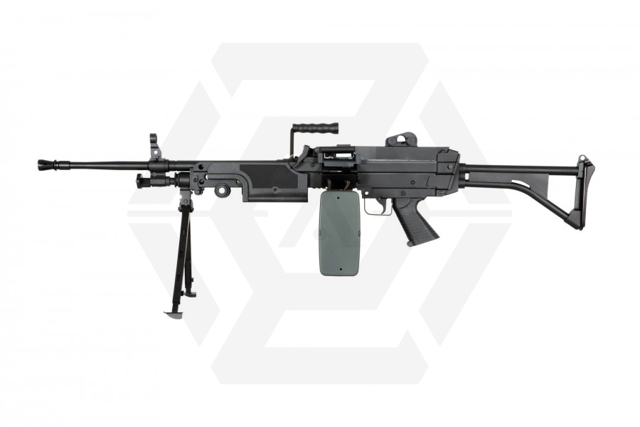 Specna Arms AEG SA-249 MK1 CORE (Black) - Main Image © Copyright Zero One Airsoft