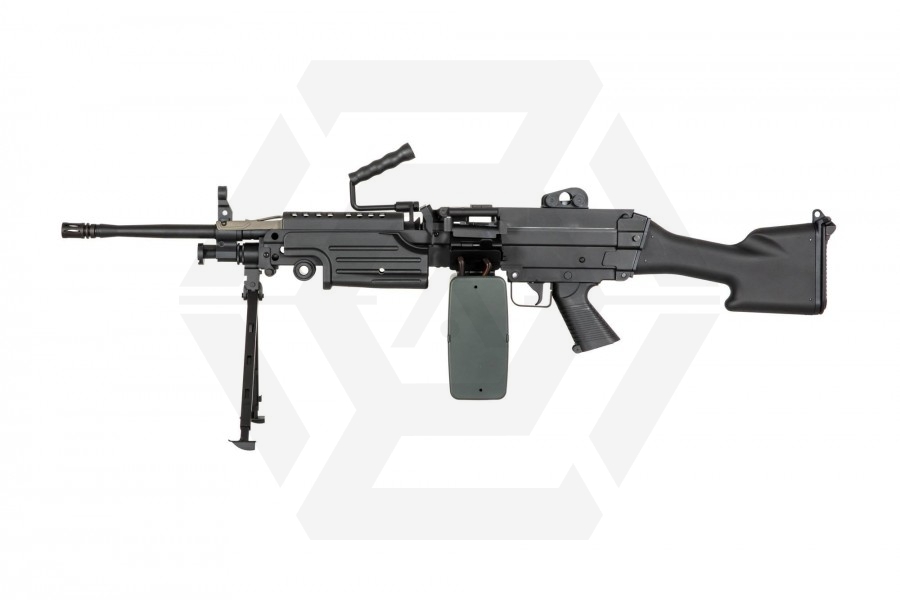Specna Arms AEG SA-249 MK2 CORE (Black) - Main Image © Copyright Zero One Airsoft