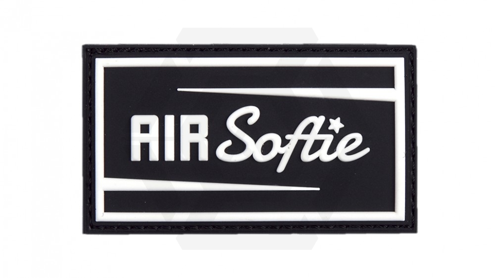 101 Inc PVC Velcro "Air Softie" (Black) - Main Image © Copyright Zero One Airsoft