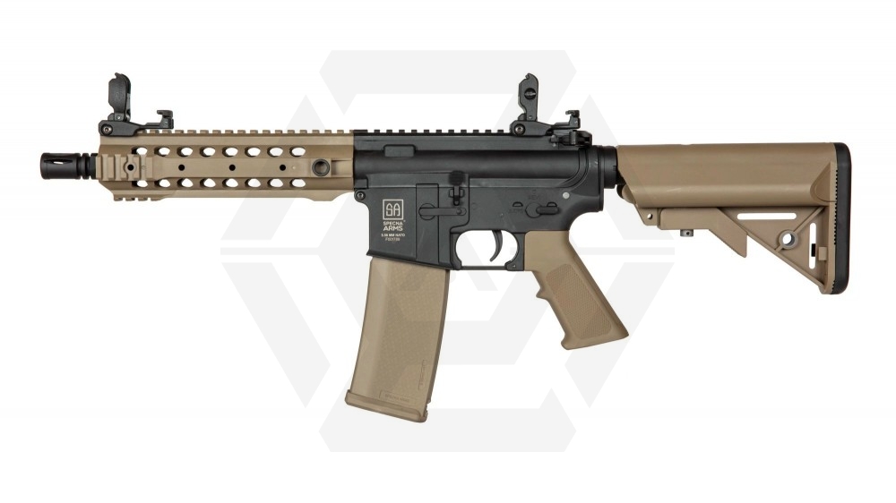 Specna Arms AEG SA-F01 FLEX (Black & Tan) - Main Image © Copyright Zero One Airsoft
