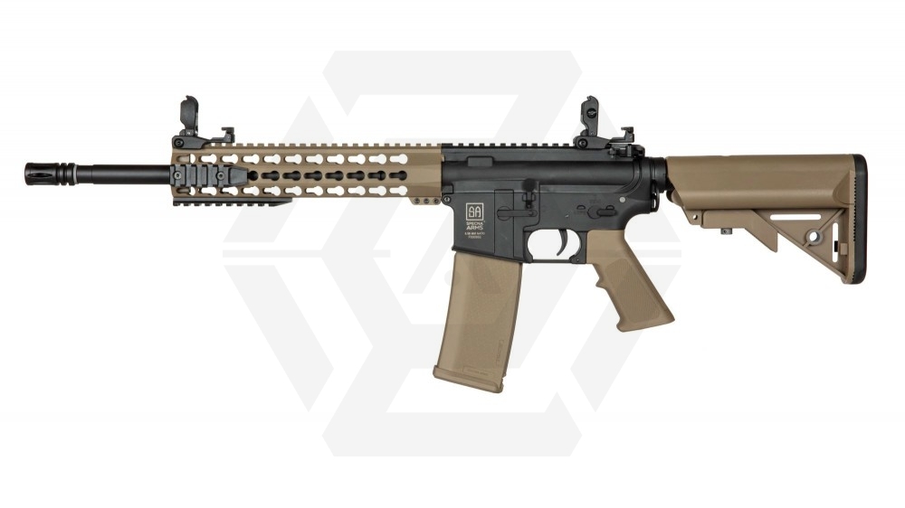 Specna Arms AEG SA-F02 FLEX (Black & Tan) - Main Image © Copyright Zero One Airsoft