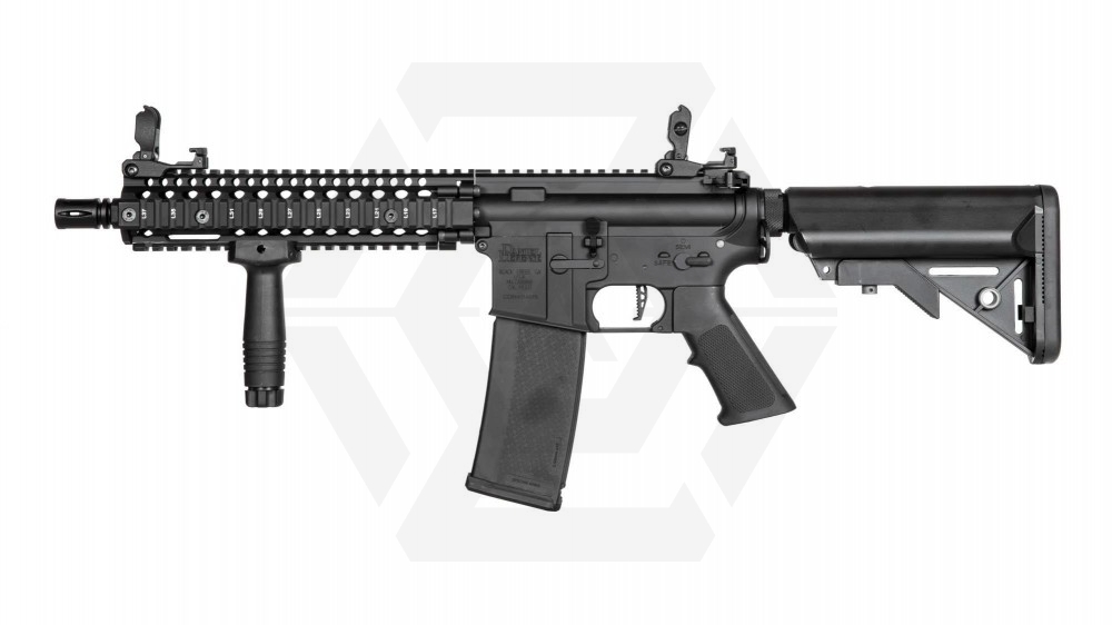 Specna Arms AEG Daniel Defence MK18 SA-E19 EDGE V2 (Black) - Main Image © Copyright Zero One Airsoft