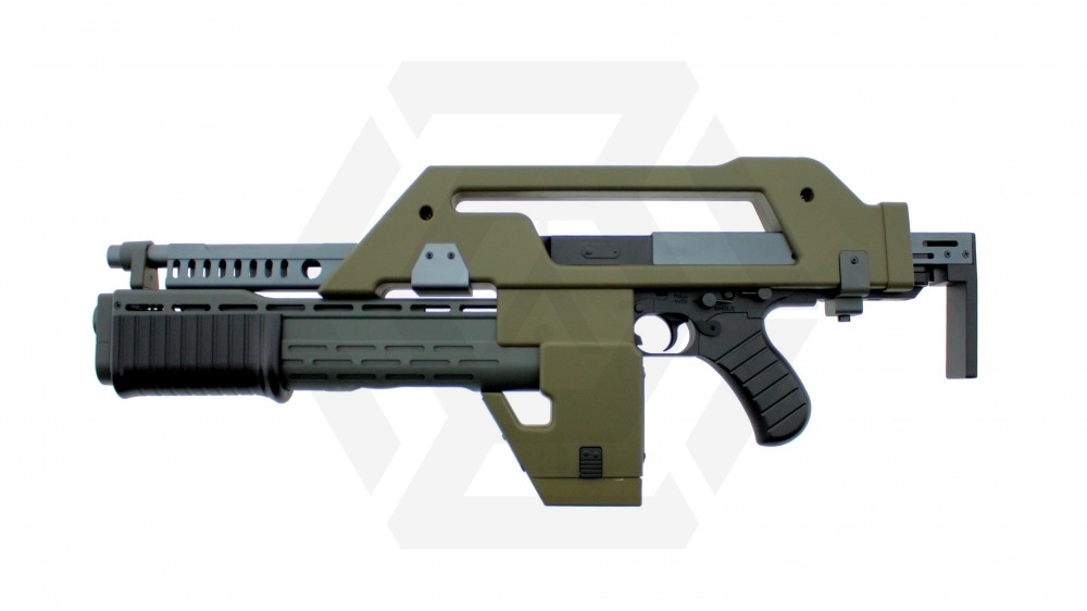 Snow Wolf M41A Pulse Rifle (Olive) - Main Image © Copyright Zero One Airsoft