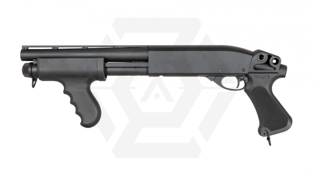 A&K Spring SXR-001 Riot Shotgun - Main Image © Copyright Zero One Airsoft