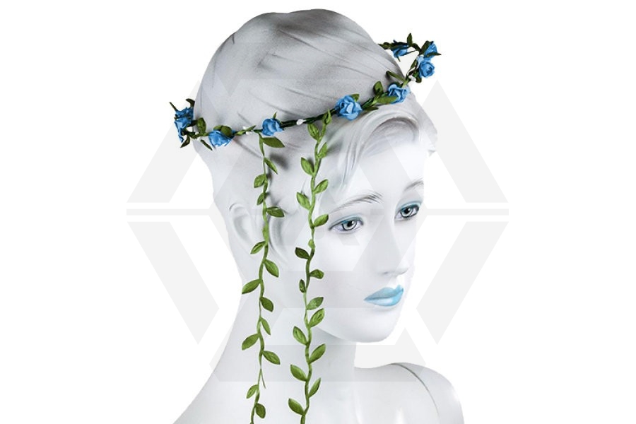 National Airsoft Festival Flower Headband (Blue - THE OTHERS) - Main Image © Copyright Zero One Airsoft