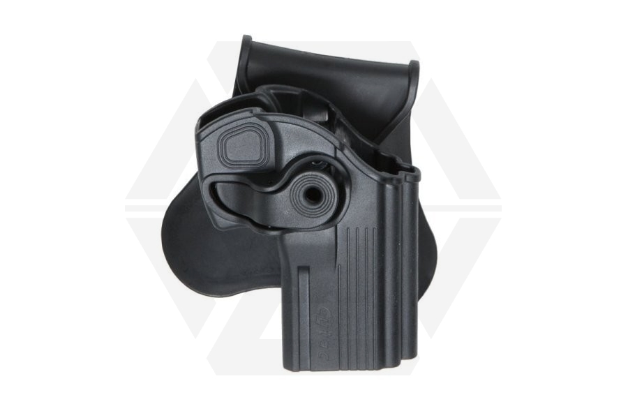 ASG Rigid Polymer Holster for C75D (Black) - Main Image © Copyright Zero One Airsoft