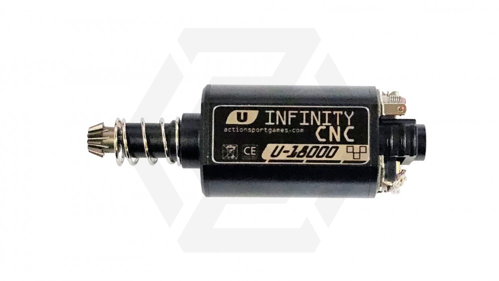 ASG Ultimate Infinity Motor with Long Shaft U-18000 - Main Image © Copyright Zero One Airsoft