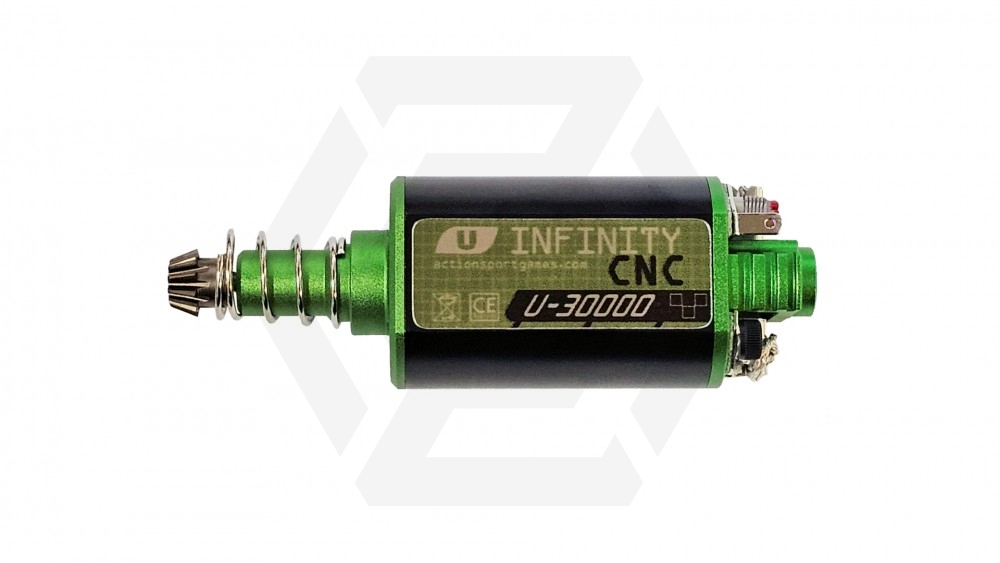 ASG Ultimate Infinity Motor with Long Shaft U-30000 - Main Image © Copyright Zero One Airsoft