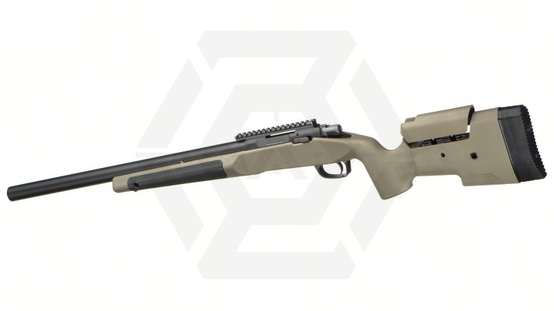 Maple Leaf MLC-338 Bolt Action Sniper Rifle Deluxe Edition (Olive) - Main Image © Copyright Zero One Airsoft