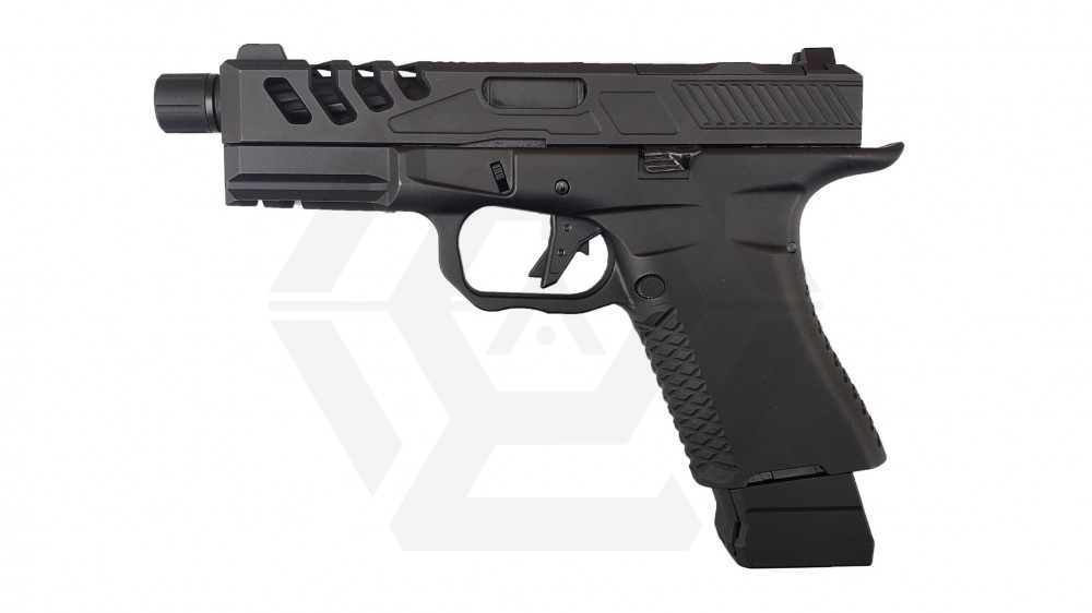 APS/EMG/F1 Firearms GBB BSF-19 (Black) - Main Image © Copyright Zero One Airsoft