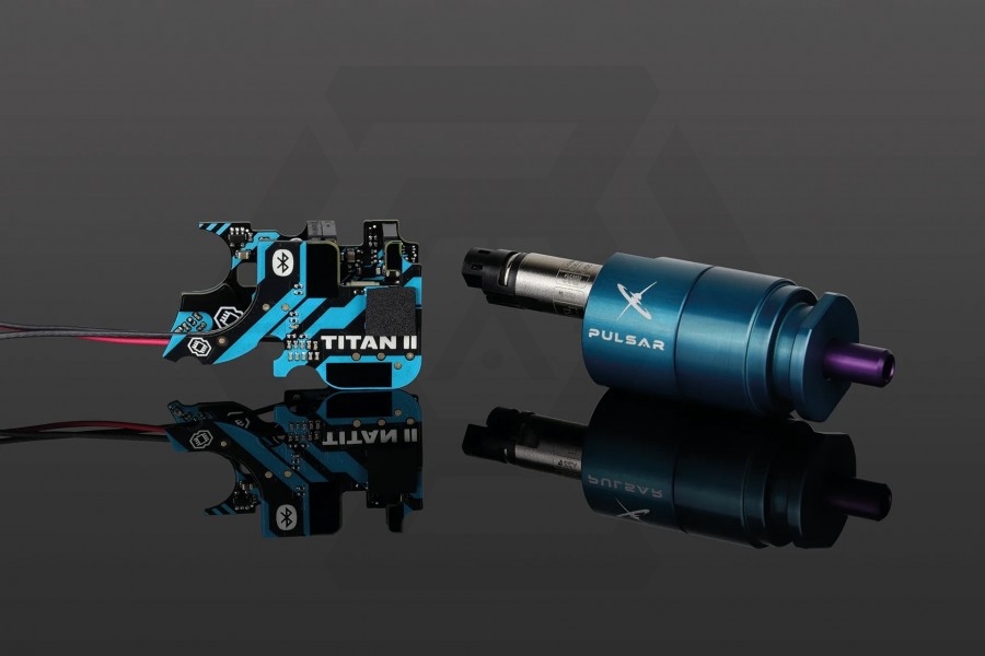 GATE PULSAR S HPA Engine with TITAN II Bluetooth for GBV2 (HPA Rear Wired) - Main Image © Copyright Zero One Airsoft