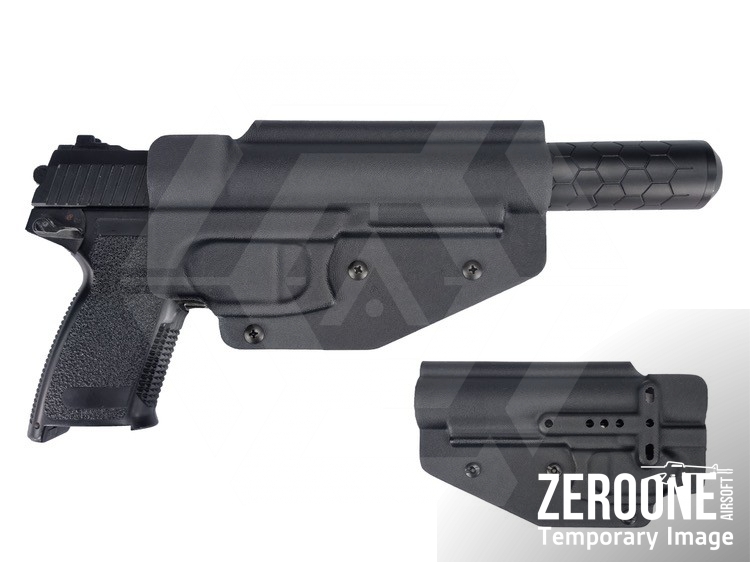 Kydex Customs Tracer Series Holster for MK23 (Black) - Main Image © Copyright Zero One Airsoft