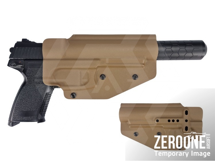 Kydex Customs Tracer Series Holster for MK23 (Tan) - Main Image © Copyright Zero One Airsoft