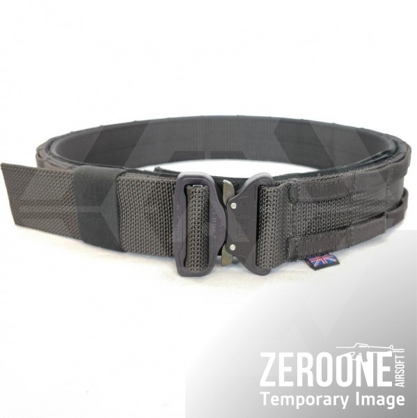 Kydex Customs 2" Shooter Belt (Black) - Size Large - Main Image © Copyright Zero One Airsoft