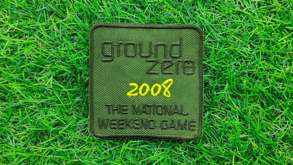 ZO Embroidered Sew-On Patch &quotNAF2008" Limited Quantity Collectors Patch - Main Image © Copyright Zero One Airsoft