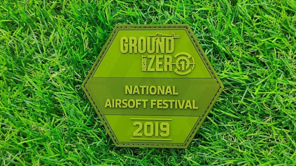 ZO Velcro "NAF2019" Limited Quantity Collectors Patch - Main Image © Copyright Zero One Airsoft