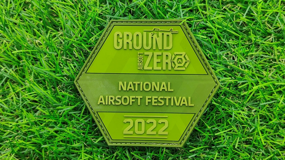ZO Velcro "NAF2022" Limited Quantity Collectors Patch - Main Image © Copyright Zero One Airsoft