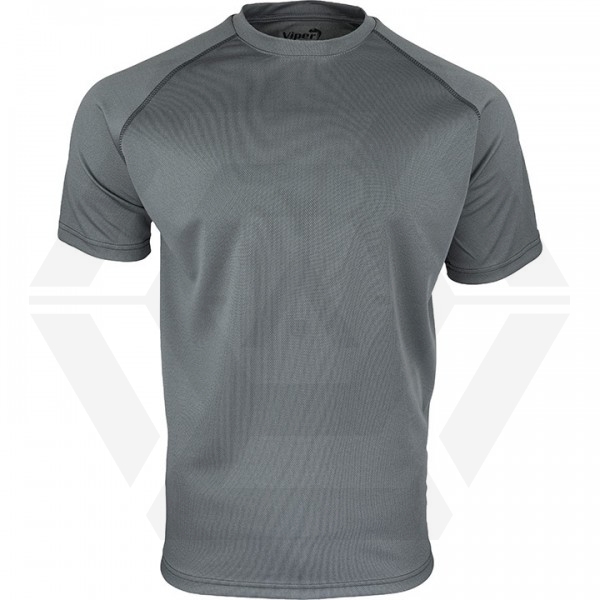 Viper Mesh-Tech T-Shirt (Titanium) - Size Small - Main Image © Copyright Zero One Airsoft