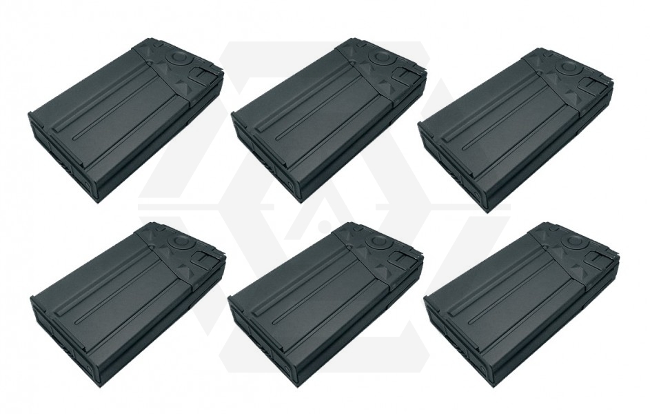 Classic Army AEG Mag for G3 500rds Box of 6 - Main Image © Copyright Zero One Airsoft