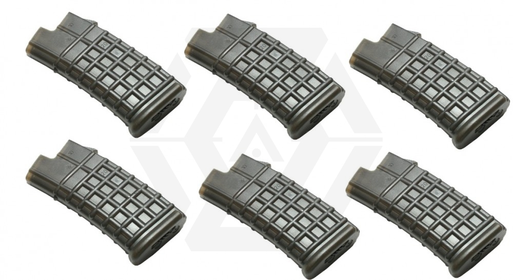 Classic Army AEG Mag for AUG 330rds Box of 6 - Main Image © Copyright Zero One Airsoft