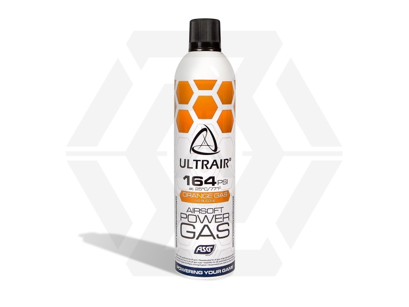 ASG Ultrair High Power Orange Gas (164psi) - Main Image © Copyright Zero One Airsoft