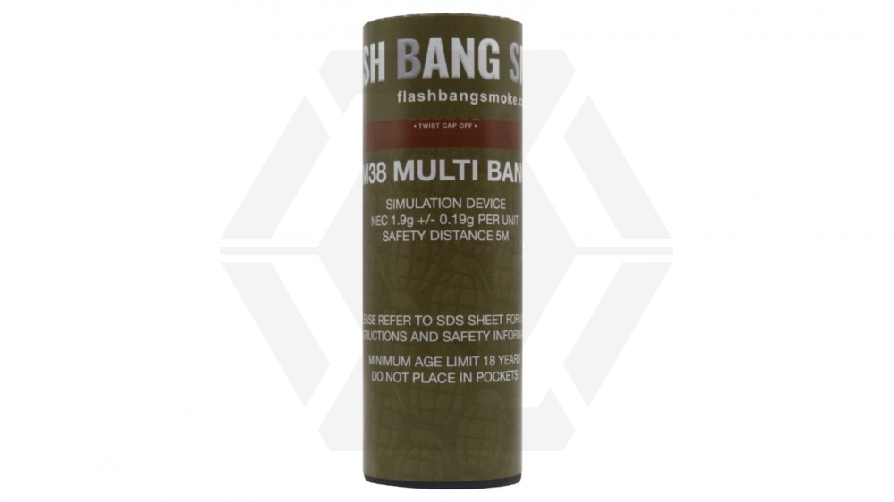FBS M38 Multi Bang Stun Grenade - Main Image © Copyright Zero One Airsoft