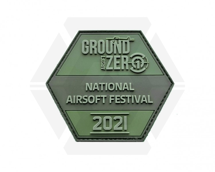 ZO Velcro "NAF2021" Limited Quantity Collectors Patch - Main Image © Copyright Zero One Airsoft