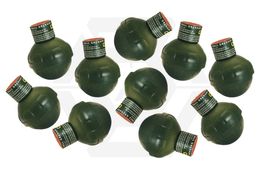 TLSFx Byotechnics Ball Grenade Box of 10 (Bundle) - Main Image © Copyright Zero One Airsoft