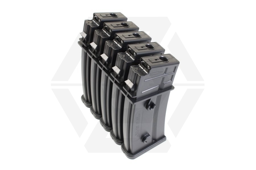 Ares Expendable AEG Mag for G39 30rds Box of 5 - Main Image © Copyright Zero One Airsoft