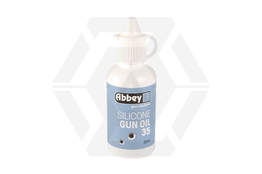 Abbey Silicone Gun Oil 35 Dropper Bottle - Main Image © Copyright Zero One Airsoft