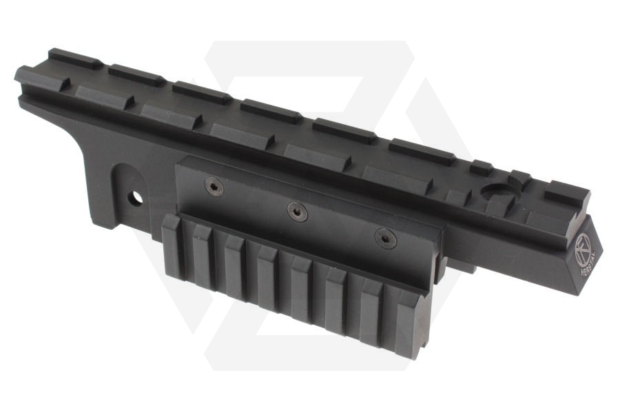 DTP Triple Mount Base for P90 - Main Image © Copyright Zero One Airsoft