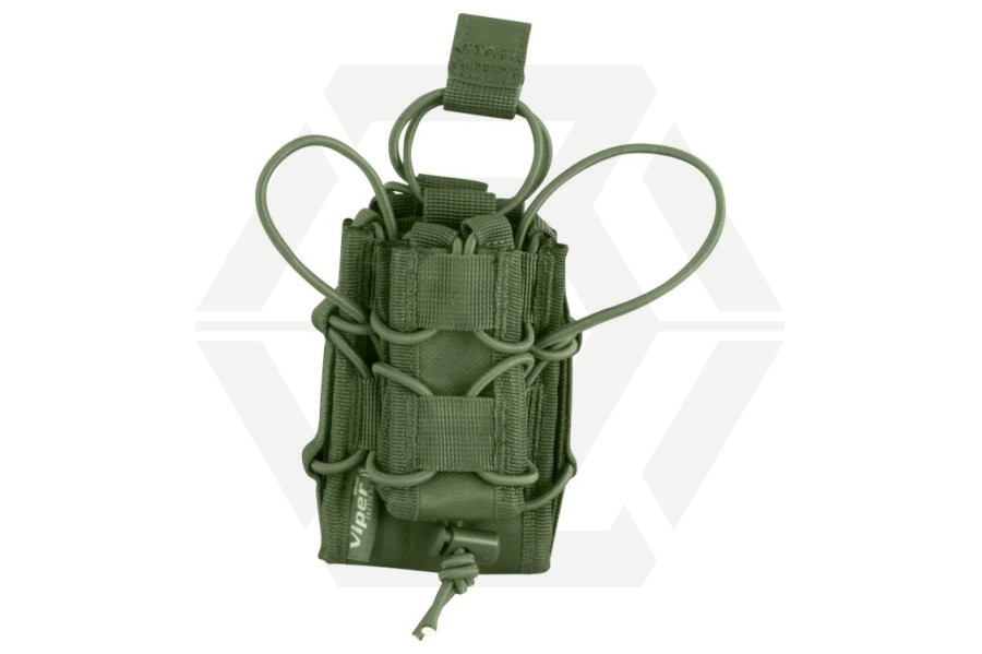 Viper MOLLE Elite Stacker Mag Pouch (Olive) - Main Image © Copyright Zero One Airsoft