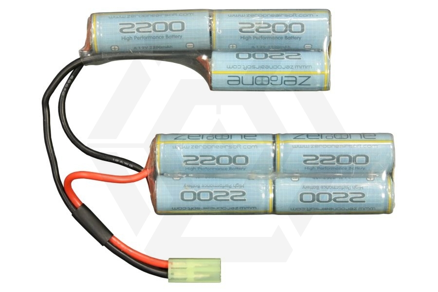ZO 8.4v 2200mAh NiMH Battery for M4A1 - Main Image © Copyright Zero One Airsoft