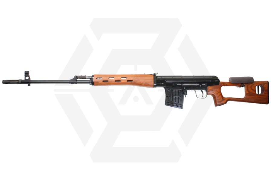 WE GBB SVD Real Wood - Main Image © Copyright Zero One Airsoft