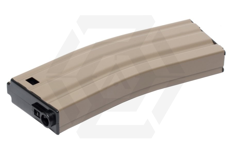 G&G AEG Mag for M4 125rds (Tan) - Main Image © Copyright Zero One Airsoft