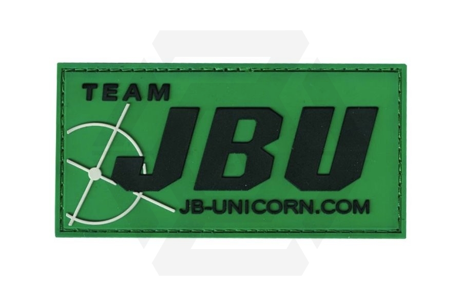 JBU Velcro PVC Patch (Green) - Main Image © Copyright Zero One Airsoft
