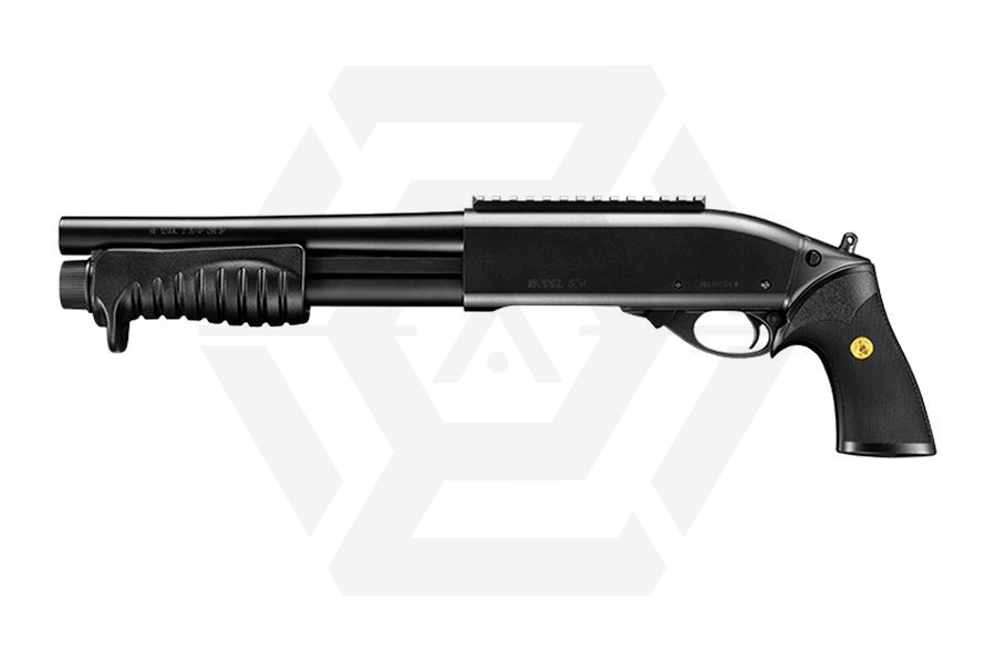 Tokyo Marui Gas M870 Breacher Shotgun - Main Image © Copyright Zero One Airsoft