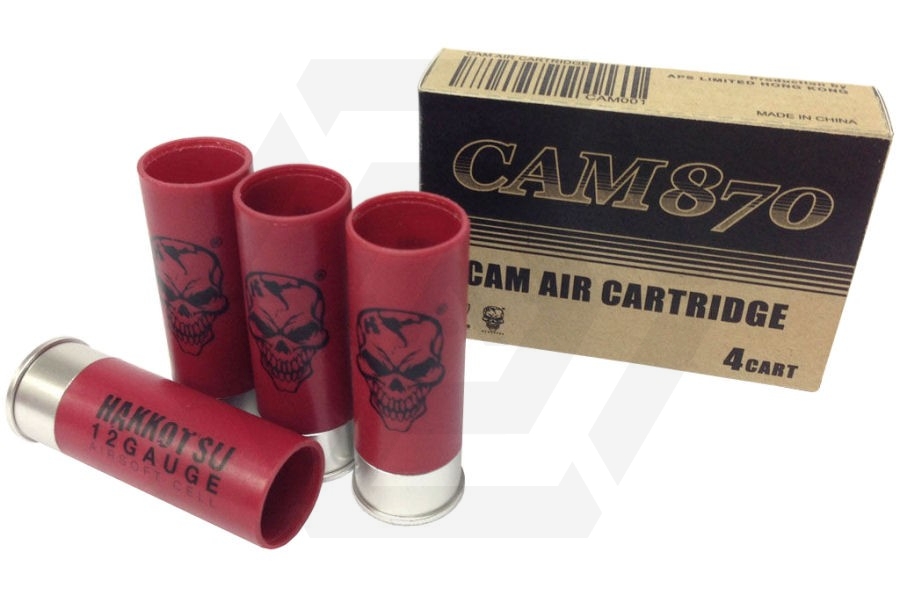 APS CO2 Shells for CAM870 (Pack of 4) - Main Image © Copyright Zero One Airsoft
