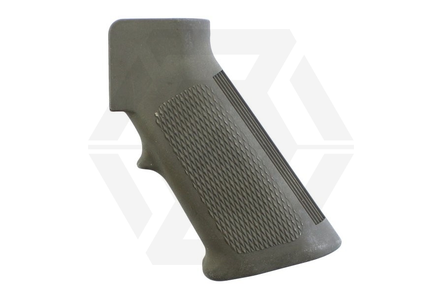 Guarder Enhanced Olive Grip for M16/M4 - Main Image © Copyright Zero One Airsoft