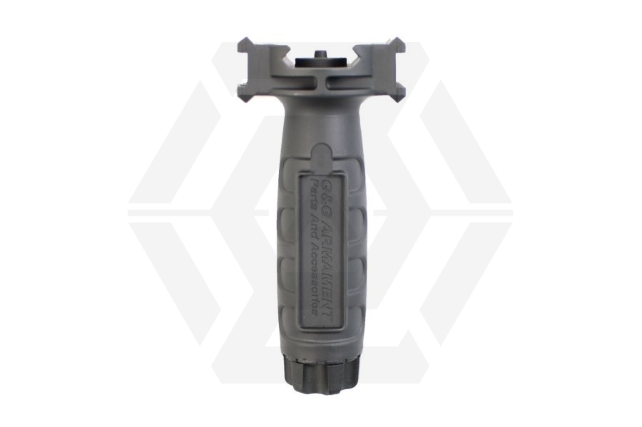 G&G ABS Vertical Grip with Side Rails for RIS (Black) - Main Image © Copyright Zero One Airsoft