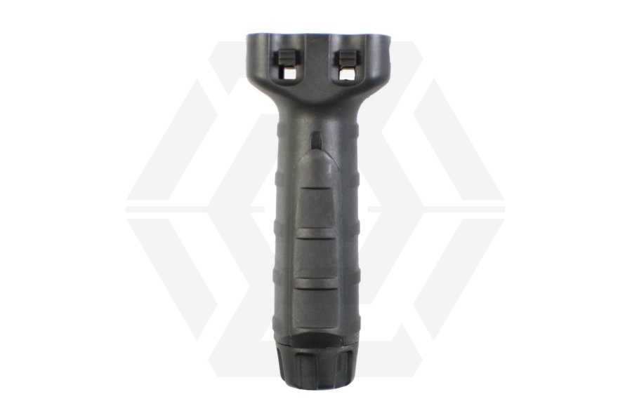 King Arms RIS Tactical Vertical Foregrip - Black - Main Image © Copyright Zero One Airsoft