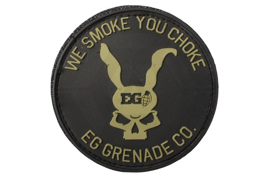 Enola Gaye Velcro PVC Patch "We Smoke You Choke" - Main Image © Copyright Zero One Airsoft