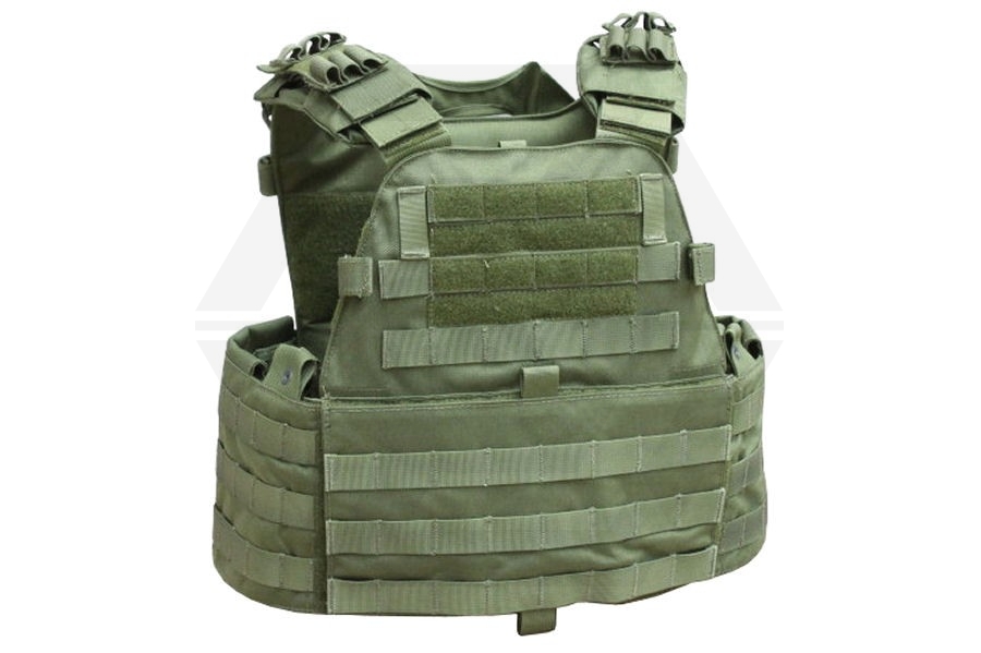 TMC EG Assault Plate Carrier (Olive) - Main Image © Copyright Zero One Airsoft
