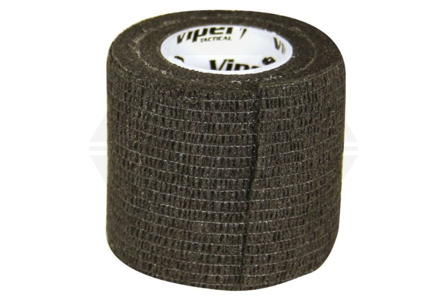 Viper TacWrap Tape 50mm x 4.5m (Black) - Main Image © Copyright Zero One Airsoft