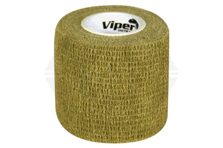 Viper TacWrap Tape 50mm x 4.5m (Olive) - Main Image © Copyright Zero One Airsoft
