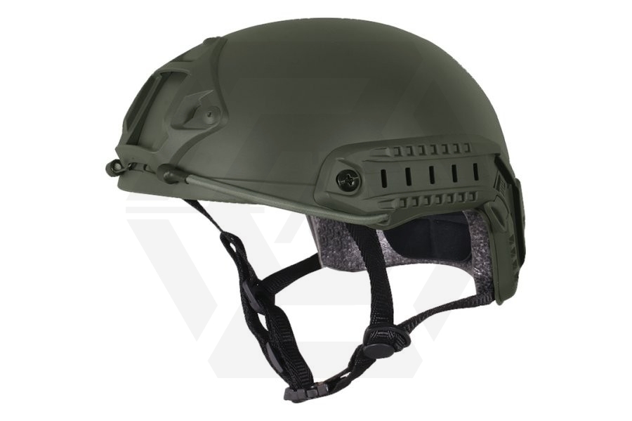 Viper Fast Ballistic Style Helmet (Olive) - Main Image © Copyright Zero One Airsoft