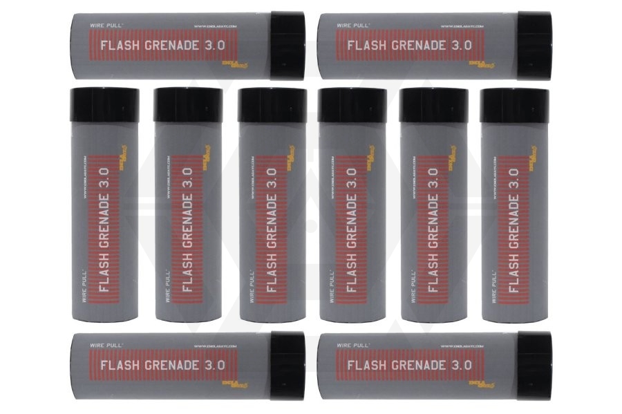 Enola Gaye Flash Grenade 3.0 Box of 10 (Bundle) - Main Image © Copyright Zero One Airsoft