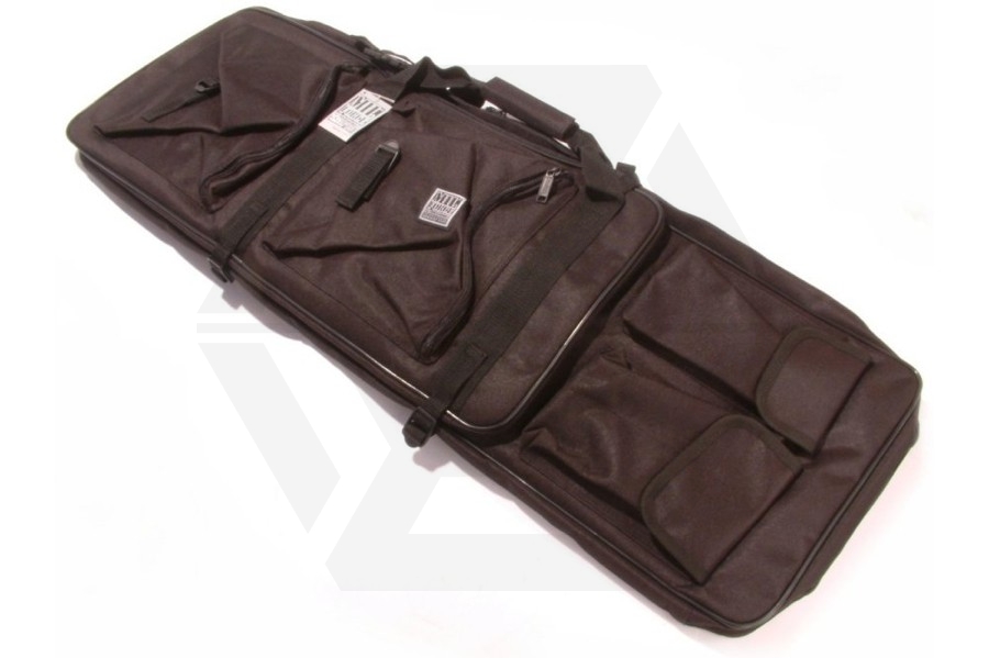 Mil-Force Double Deck Rifle Bag (Black) - Main Image © Copyright Zero One Airsoft